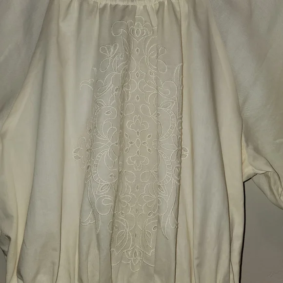 RTR Dress Pamela Love Designer Dress cotton with embroidered bodice - Picture 3 of 10